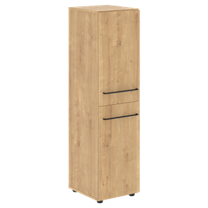 Шкаф узкий средний с глухими дверьми LOFTIS Дуб Бофорд LMC LMC 40.4 (400х430х1517) в Сарапуле