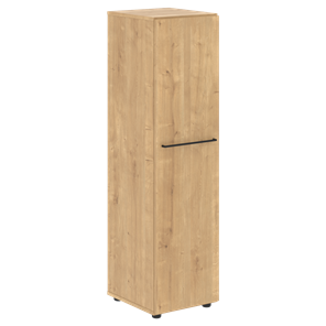Шкаф узкий средний с глухой дверью LOFTIS Дуб Бофорд LMC 40.1 (400х430х1517) в Глазове
