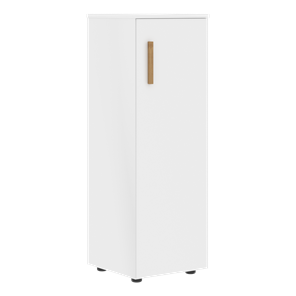 Средний шкаф колонна с правой дверью FORTA Белый FMC 40.1 (R) (399х404х801) в Глазове