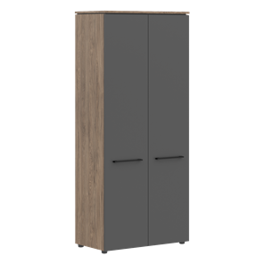 Шкаф гардероб для офиса MORRIS TREND Антрацит/Кария Пальмира MCW 85 (854х423х1956) в Сарапуле