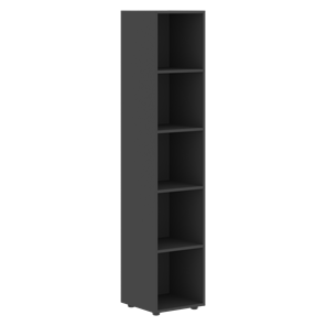 Шкаф колонна высокий FORTA Черный Графит FHC 40 (399х404х1965) в Сарапуле