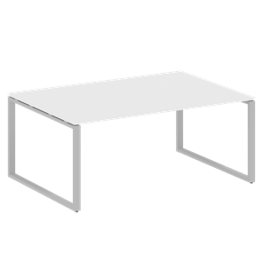 Офисный стол для переговоров БО.ПРГ-1.5 (Серый/Белый) в Сарапуле