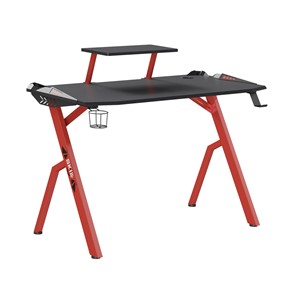 Геймерский стол SKILL CTG-001, (1200х600х750), Черный/ Красный в Сарапуле