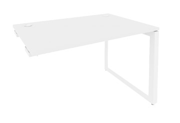Стол приставка O.MO-SPR-4.7 Белый/Белый бриллиант в Сарапуле