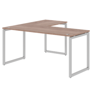 Письменный стол угловой правый XTEN-Q Дуб-сонома- серебро XQCT 1615 (R) (1600х1500х750) в Глазове