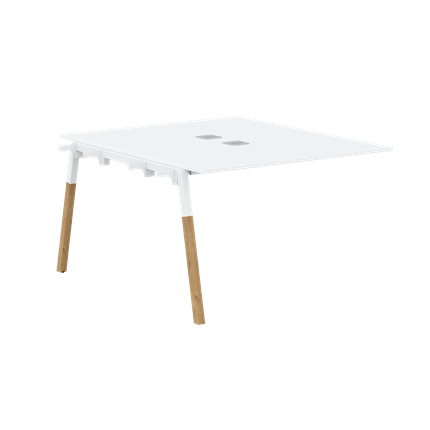 Стол для переговоров FORTA Белый-Белый-Бук FIWST 1113 (1180х1346х733) в Сарапуле - изображение