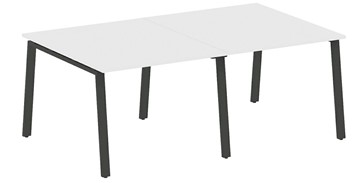Переговорный стол БА.ПРГ-2.1, Белый/Антрацит в Сарапуле