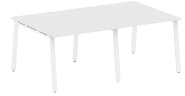 Переговорный стол БА.ПРГ-2.2, Белый/Белый в Сарапуле