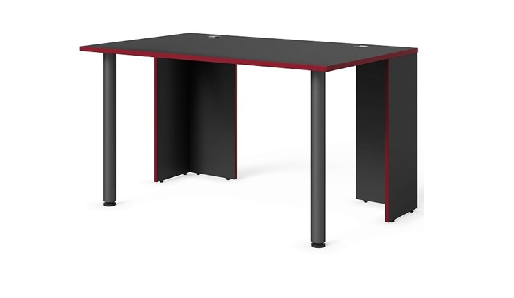 Компьютерный стол SKILLL SSTG 1385.1 , (1360x850x750), Антрацит/ Красный в Сарапуле - изображение 5