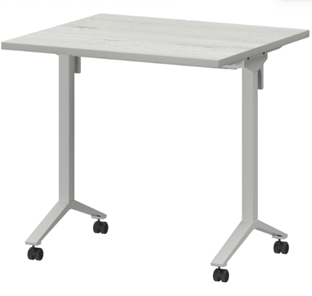 Мобильный стол Моби МБ25-80.70 (Сосна винтер/Белый) в Сарапуле