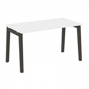 Стол для офиса Onix Wood OW.SP-3.7, Белый Бриллиант/Дуб темный в Сарапуле