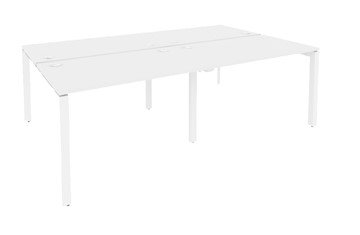 Письменный стол O.MP-D.RS-4.2.8 Белый/Белый бриллиант в Сарапуле
