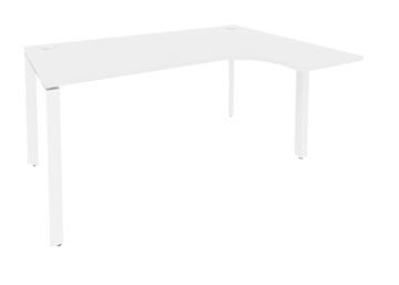 Письменный стол O.MP-SA-4R Белый/Белый бриллиант в Сарапуле