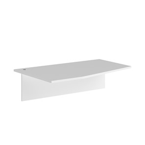 Дополнительный стол левый XTEN Белый  XCET 149-1(L) (1400х900х25) в Глазове