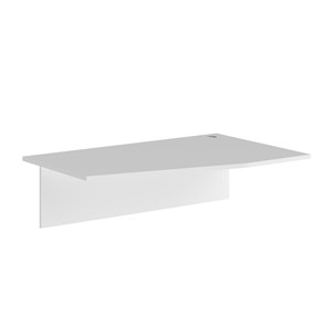 Дополнительный стол правая XTEN Белый  XCT 149-1(R) (1400х900х25) в Глазове