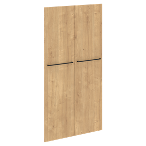 Дверь двойная  глухая средняя LOFTIS Дуб Бофорд LMD 40-2 (790х18х1470) в Сарапуле