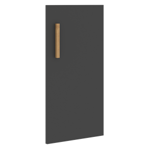 Низкая дверь для шкафа правая FORTA Черный Графит FLD 40-1(R) (396х18х766) в Сарапуле