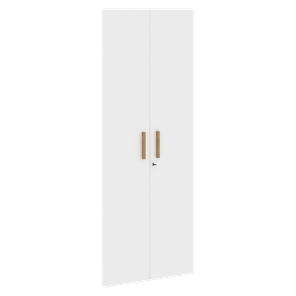 Высокие двери для шкафов с замком FORTA Белый FHD 40-2(Z)  (794х18х1932) в Сарапуле