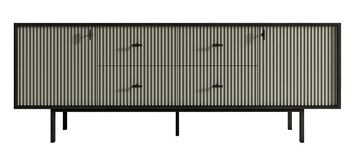 Комод с дверцами и ящиками Emerson (EM19/gray/L) в Ижевске