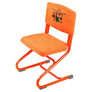Чехол для стула СУТ 01-01 Оранжевый, Замша в Сарапуле
