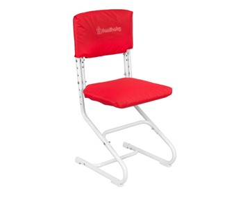 Комплект чехлов на спинку и сиденье стула СУТ.01.040-01 Красный, ткань Оксфорд в Глазове