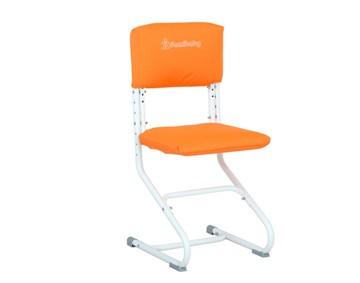 Комплект чехлов на спинку и сиденье стула СУТ.01.040-01 Оранжевый, ткань Оксфорд в Сарапуле