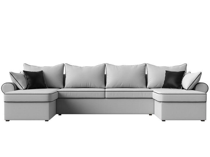 П-образный диван Элис, Белый (экокожа) в Глазове - изображение 3