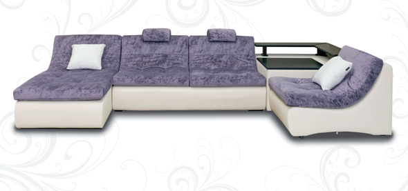 П-образный диван Марго 390х200х180х80 в Сарапуле - изображение