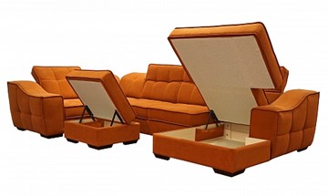Угловой диван N-11-M (П1+ПС+УС+Д2+Д5+П1) в Глазове - предосмотр 2