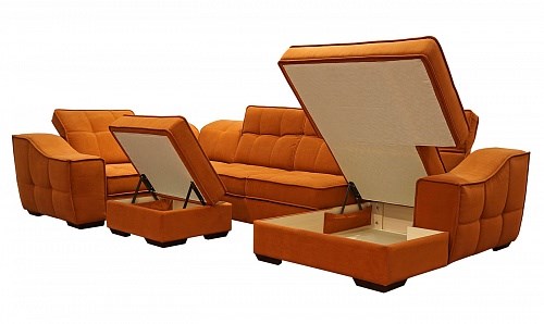 Угловой диван N-11-M (П1+ПС+УС+Д2+Д5+П1) в Глазове - изображение 2
