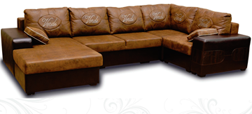 П-образный диван Плаза 405х210 в Сарапуле