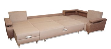 П-образный диван Престиж-15 люкс с полкой в Сарапуле - предосмотр 1