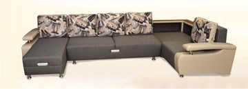 П-образный диван Престиж-15 люкс с полкой в Сарапуле - предосмотр 2
