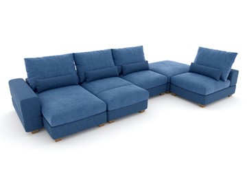 П-образный диван V-10-M П (П1+Д4+Д2+УС+ПС), Memory foam в Сарапуле