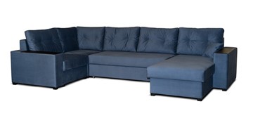 П-образный диван Комфорт 8 ДУ НПБ+МДФ в Глазове