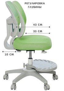 Кресло Holto-22 зеленое в Ижевске - предосмотр 3