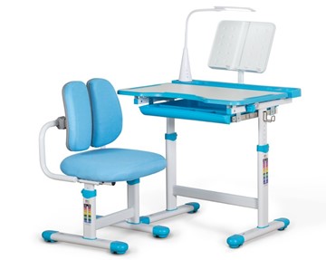 Комплект из растущего стола и кресла Mealux EVO BD-23 Blue в Сарапуле