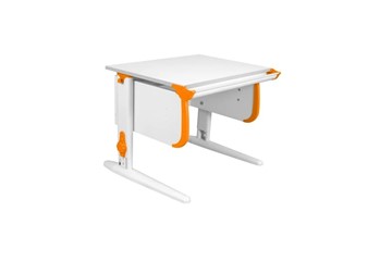 Детский стол-трансформер 1/75 (СУТ.24) белый/белый/Оранжевый в Сарапуле