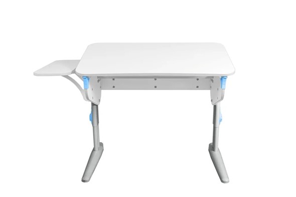 Детский стол-трансформер 5/100 (СУТ.46) + Polka_b 5/550 Рамух белый/серый/ниагара в Сарапуле - изображение