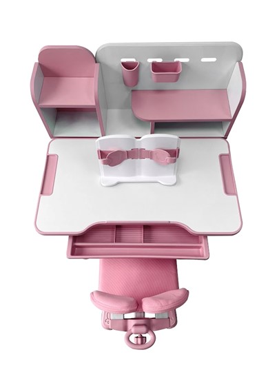Парта растущая + стул Vivo Pink FUNDESK в Глазове - изображение 6