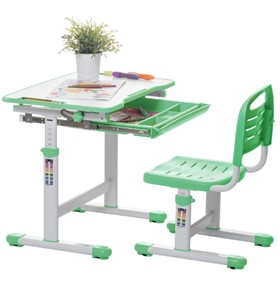 Комплект растущей мебели SET Holto-2А зеленый в Глазове