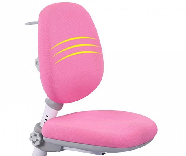 Растущая парта + стул Комплект Mealux EVO Evo-30 BL (арт. Evo-30 BL + Y-115 KBL), серый, розовый в Сарапуле - изображение 7