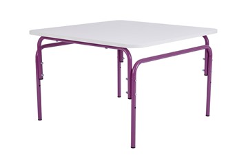 Растущий стол Фея Мой малыш, 0-1 гр., белый-фиолетовый в Глазове
