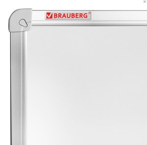 Магнитная доска для рисования BRAUBERG 100х150 см, алюминиевая рамка в Сарапуле - предосмотр 3