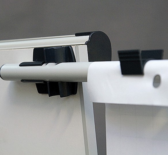 Доска-флипчарт 2х3, TF02/2011, 70x100 см, передвижная, держатели для бумаги в Сарапуле - изображение 5