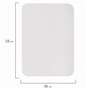 Доска магнитно-маркерная на холодильник BRAUBERG, 58х36 см с маркером, магнитом и салфеткой в Сарапуле - предосмотр 8