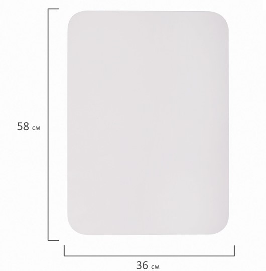 Доска магнитно-маркерная на холодильник BRAUBERG, 58х36 см с маркером, магнитом и салфеткой в Сарапуле - изображение 8