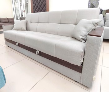 Прямой диван Бетти БД Tandem 01 рогожка в Сарапуле