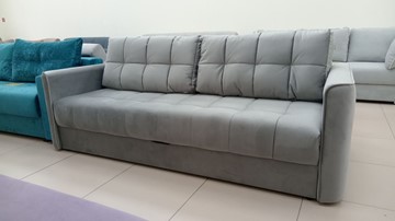 Прямой диван Татьяна 5 БД Граунд 05 серый в Сарапуле