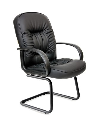 Компьютерное кресло CHAIRMAN 416V экокожа черная в Сарапуле - изображение